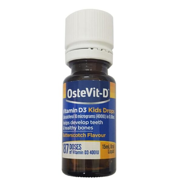 Vitamin D3 Ostevit dạng giọt của Úc cho bé từ 0-12 tuổi