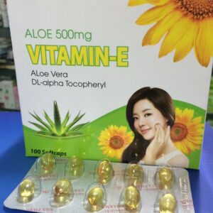 Vitamin E lô hội Aloe Vera 500mg ( 10 viên/ vỉ)