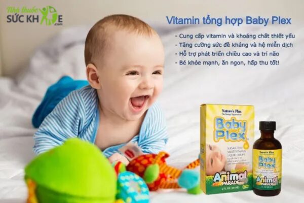 Vitamin tổng hợp Baby Plex dạng nước 60ml cho trẻ