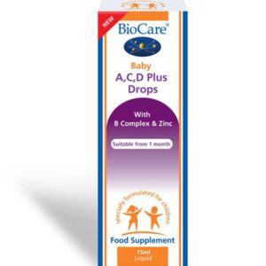 Vitamin tổng hợp Biocare Baby bổ sung vitamin A, C, D