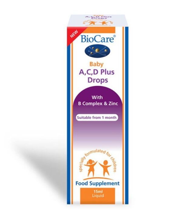 Vitamin tổng hợp Biocare Baby bổ sung vitamin A, C, D