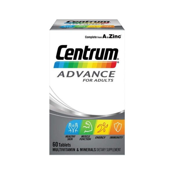 Vitamin tổng hợp Centrum Advance For Adults cho người dưới 50 tuổi