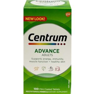 Vitamin tổng hợp Centrum Advance For Adults cho người dưới 50 tuổi