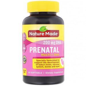 Vitamin tổng hợp cho bà bầu Nature Made Prenatal Multi + DHA