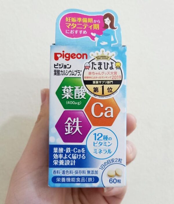 Vitamin Tổng Hợp Cho Bà Bầu Pigeon 60 Viên