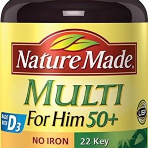 Vitamin tổng hợp cho nam Nature Made Multi For Him 50+ 90 viên