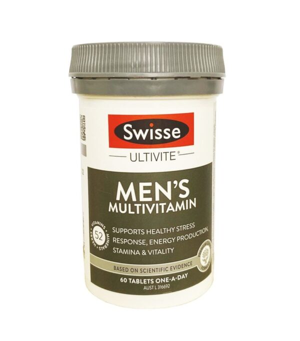 Vitamin tổng hợp cho nam Swisse Men’s Ultivite Multivitamin Úc