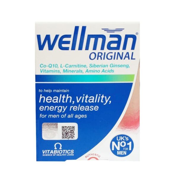 Vitamin tổng hợp cho nam Wellman Original của Anh