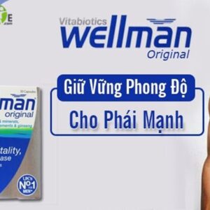 Vitamin tổng hợp cho nam Wellman Original của Anh