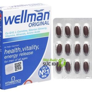 Vitamin tổng hợp cho nam Wellman Original của Anh