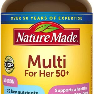 Vitamin tổng hợp cho nữ Nature Made Multi For Her 50+ 90 viên