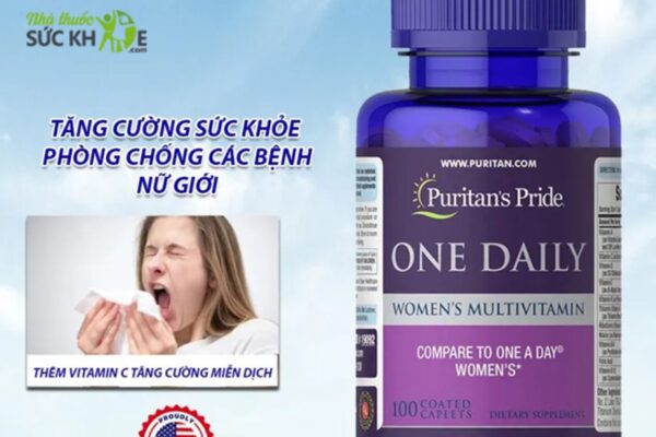 Vitamin tổng hợp cho nữ One Daily Women's Multivitamin Puritan's Pride