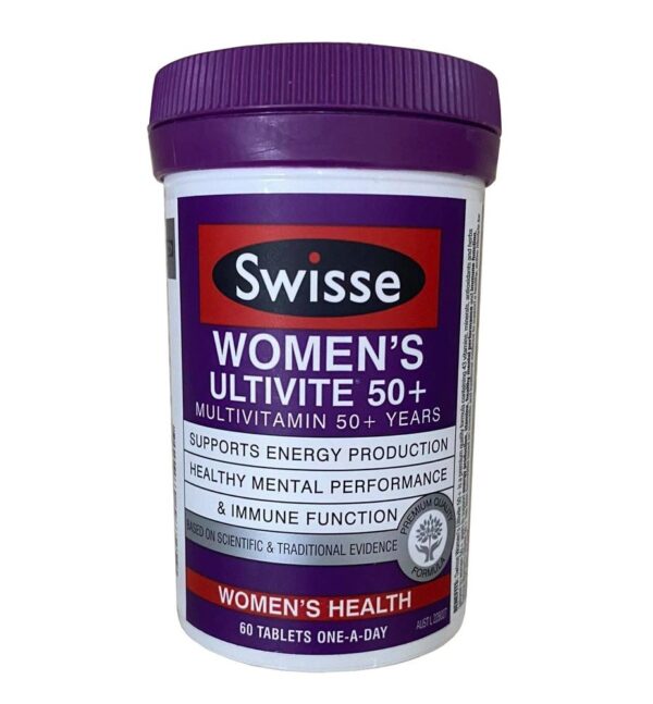 Vitamin tổng hợp cho nữ trên 50 tuổi Swisse Womens Ultivite 50+