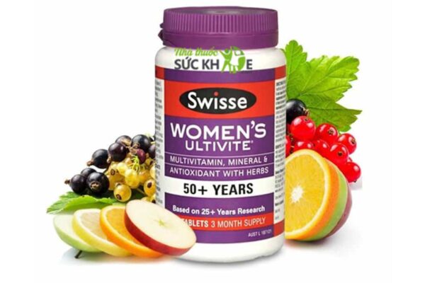 Vitamin tổng hợp cho nữ trên 50 tuổi Swisse Womens Ultivite 50+