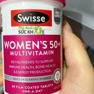 Vitamin tổng hợp cho nữ trên 50 tuổi Swisse Womens Ultivite 50+