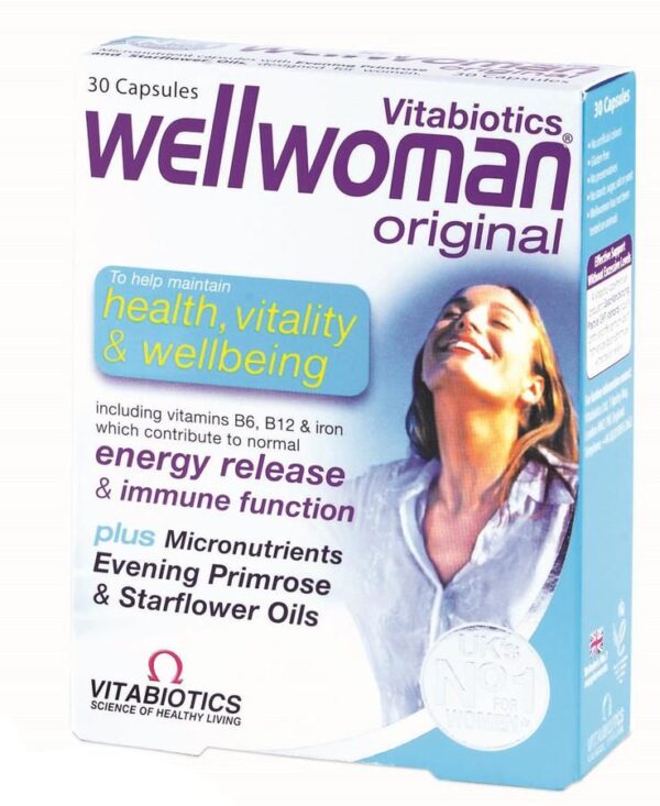 Vitamin tổng hợp cho nữ Wellwoman Original của Anh