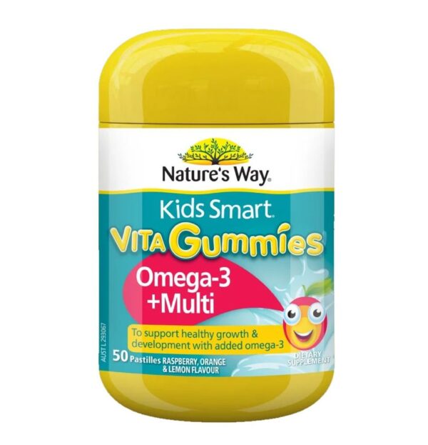 Vitamin tổng hợp Nature's Way Vita Gummies Omega 3 cho trẻ