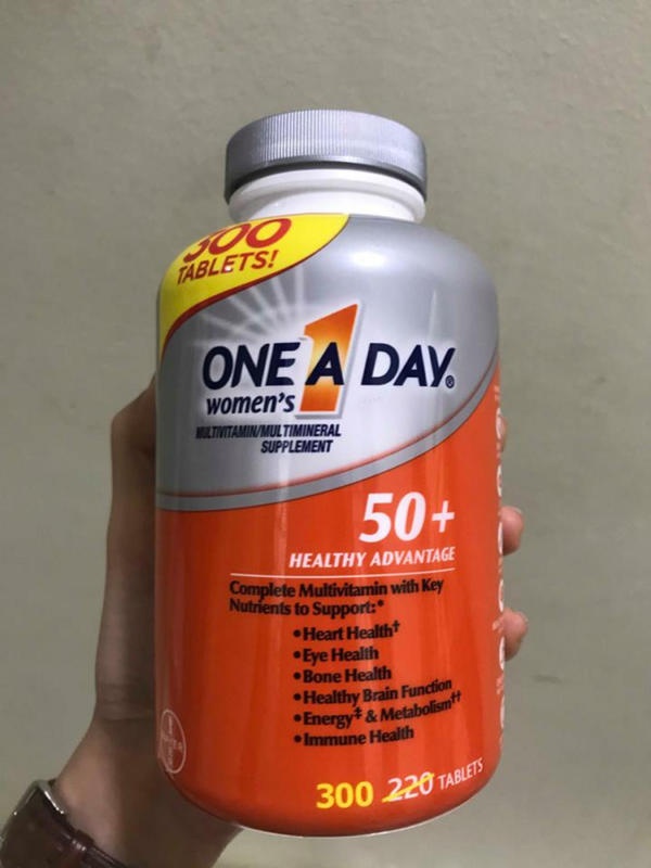 One A Day For Women 50+ - Vitamin tổng hợp cho phụ nữ trên 50 tuổi