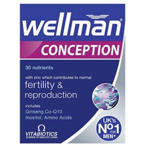 Vitamin Wellman Conception hỗ trợ sức khỏe sinh sản nam giới