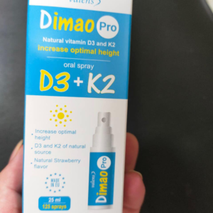 Xịt bổ sung vitamin D3+K2 Dimao Pro Oral Spray