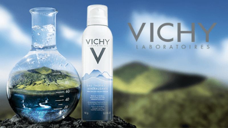 Vichy Mineralizing Thermal Water có khả năng kiềm dầu hiệu quả