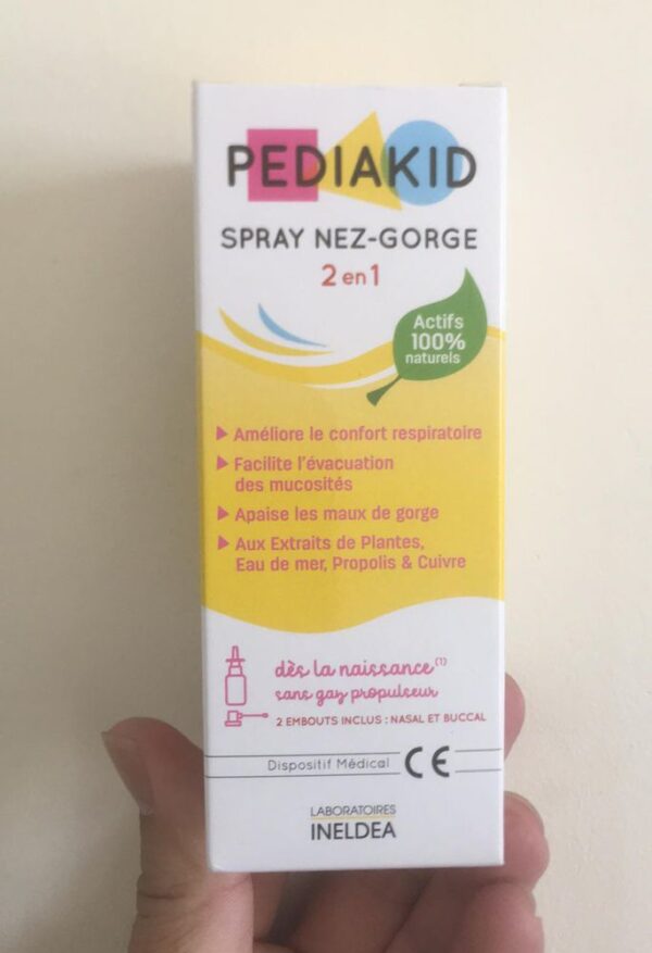 Xịt mũi họng Pediakid Spray Nez-Gorge 20ml