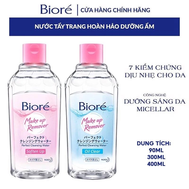 Nước tẩy trang Biore Cleansing Oil-in-Cotton