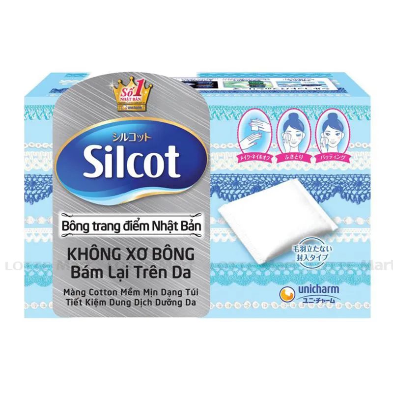 Bông tẩy trang Silcot