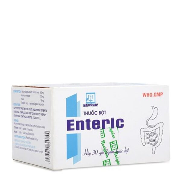 Thuốc bột hỗ trợ trị viêm ruột cấp tính và mãn tính Enteric