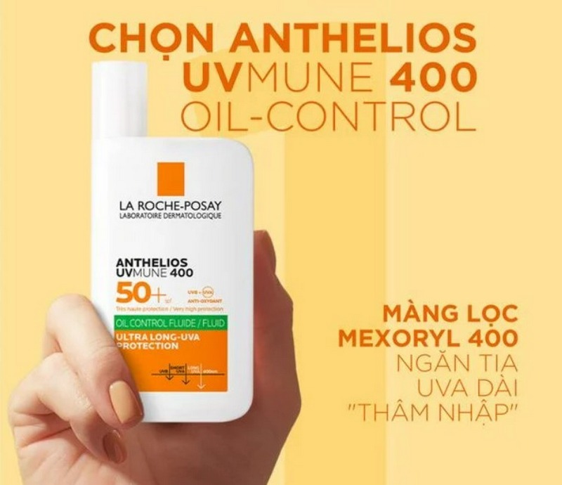 Thông tin về kem chống nắng La Roche-Posay Anthelios Uvmune 400