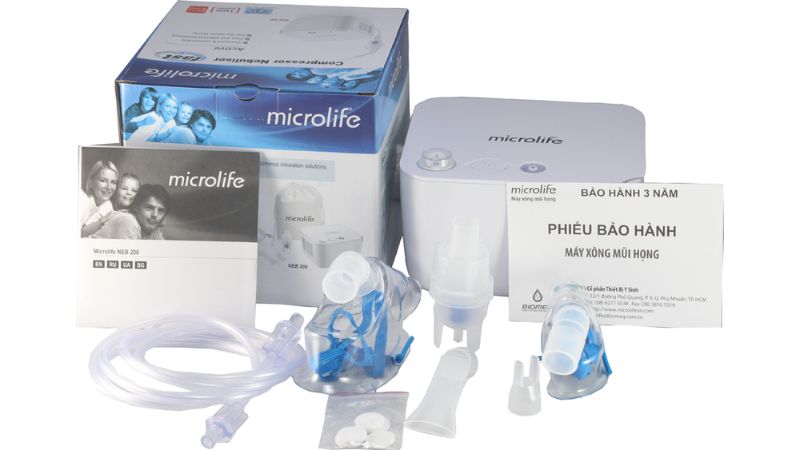 Microlife NEB200 là sự lựa chọn phổ biến nhất