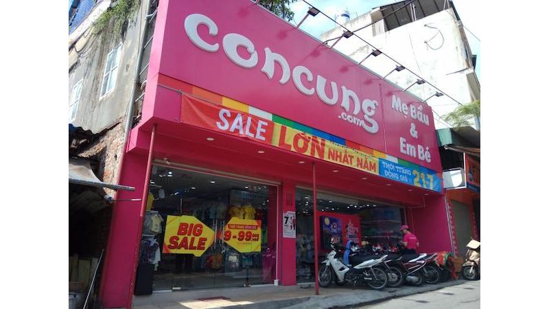 Con Cưng với hơn 637 cửa hàng toàn quốc