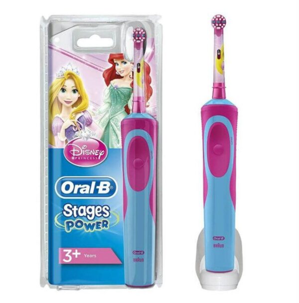 Bàn chải đánh răng điện Oral-B Stages Power cho bé gái