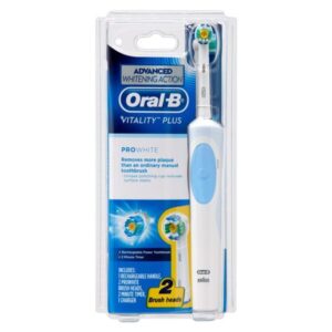 Bàn chải đánh răng điện Oral-B Vitality Plus 2 đầu Pro White