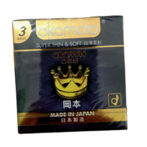 Bao cao su Okamoto Crown Super Thin & Soft siêu mỏng