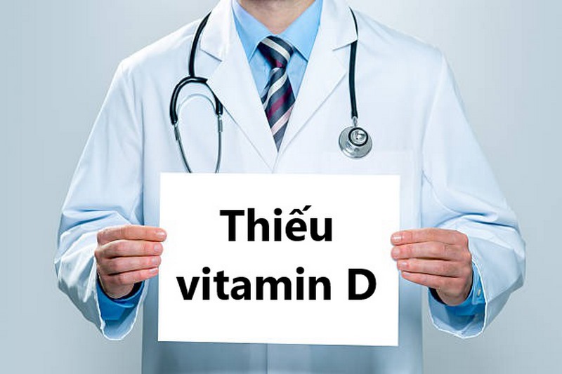 Thiếu vitamin D gây giảm hấp thụ canxi