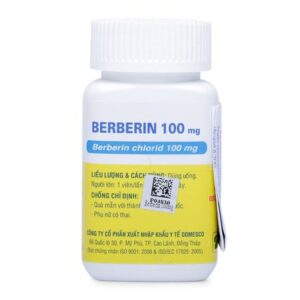 Berberin- Trị nhiễm khuẩn đường ruột, tiêu chảy và kiết lỵ