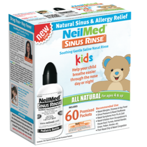 Bình rửa mũi NeilMed Sinus Rinse + 60 gói muối