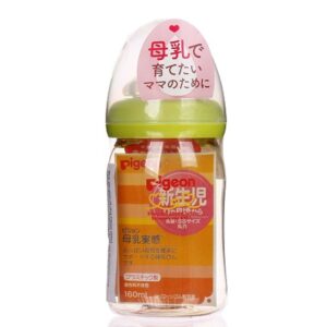 Bình sữa Pigeon cổ rộng 160 ml nội địa Nhật