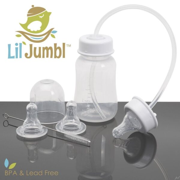 Bình Sữa Rảnh Tay Lil Jumbl 300ML Chính Hãng Của Mỹ