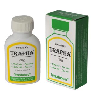 Bột hỗ trợ khử mùi Trapha 30g