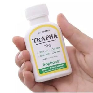 Bột hỗ trợ khử mùi Trapha 30g