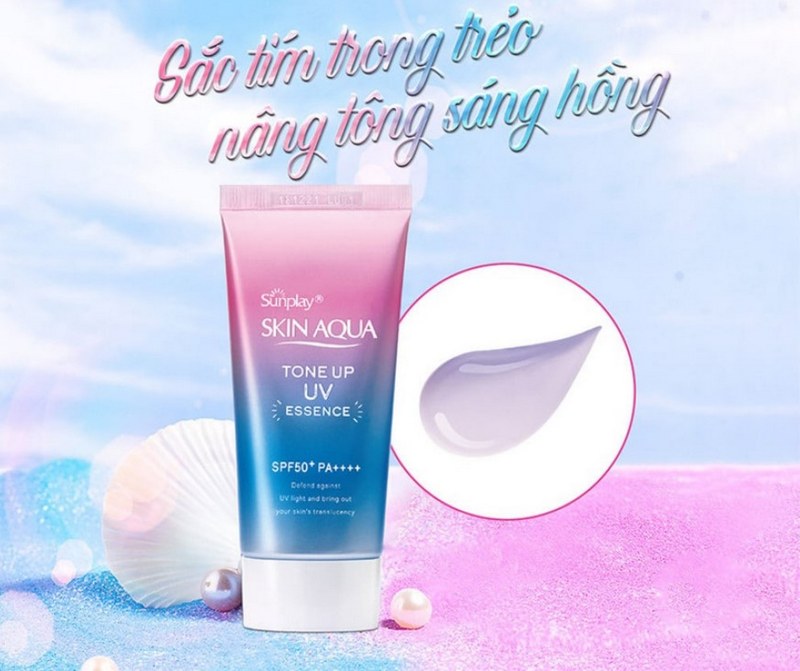 Sunplay Skin Aqua Tone Up UV Essence phù hợp mọi loại da