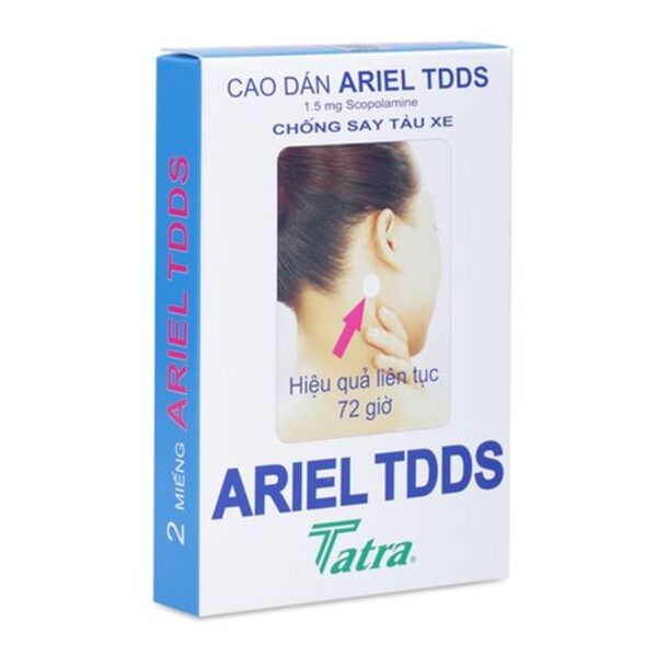 Cao dán chống say tàu xe Ariel TDDS Tatra