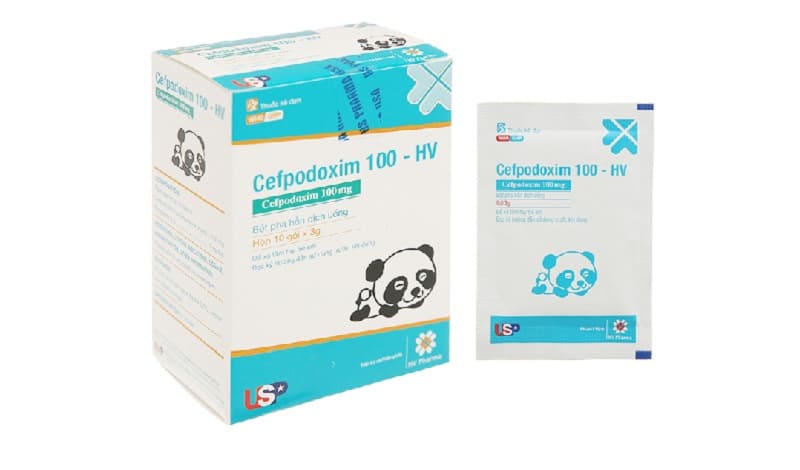 Thuốc bột Cefpodoxim 100-HV