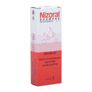 Dầu gội trị gàu, ngứa da đầu, viêm da tiết bã Nizoral 50ml