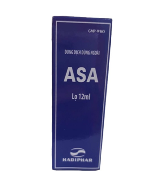 Dung dịch dùng ngoài ASA Hadiphar lọ 12ml