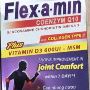 Flex-a-min Coenzym Q10 hỗ trợ tốt cho xương khớp