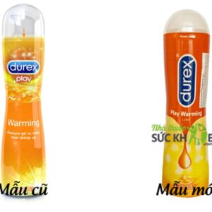 Gel bôi trơn ấm nóng Durex Play Warming của Anh