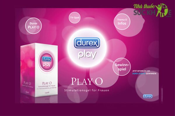 Gel Bôi Trơn Cho Nữ Durex Play O